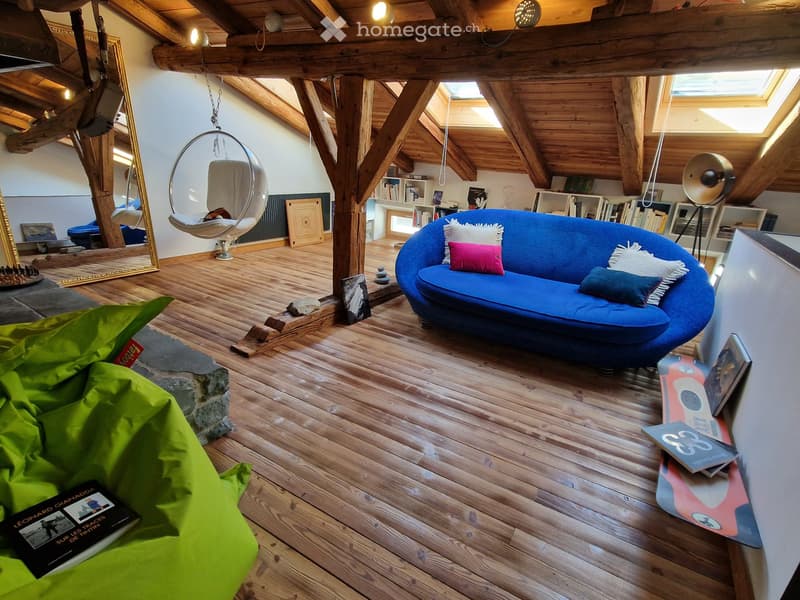 Magnifique duplex en attique de 5,5 pièces à Martigny (2)