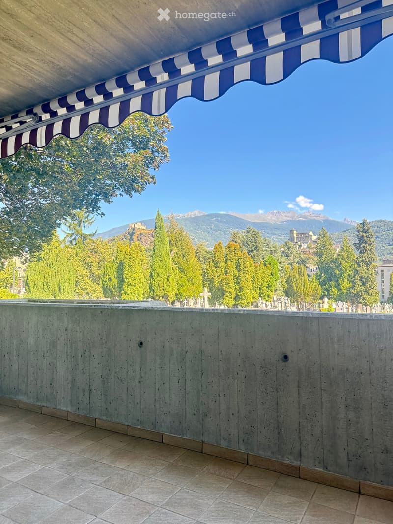 4.5 pièces - 130 m² - Sion, vue sur les Châteaux (1)