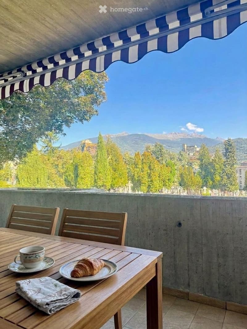 4.5 pièces - 130 m² - Sion, vue sur les Châteaux (2)