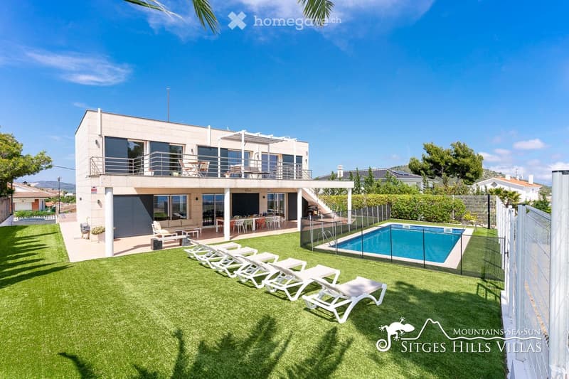 Villa à Sitges (Barcelone), 12 personnes, piscine, vue mer (2)