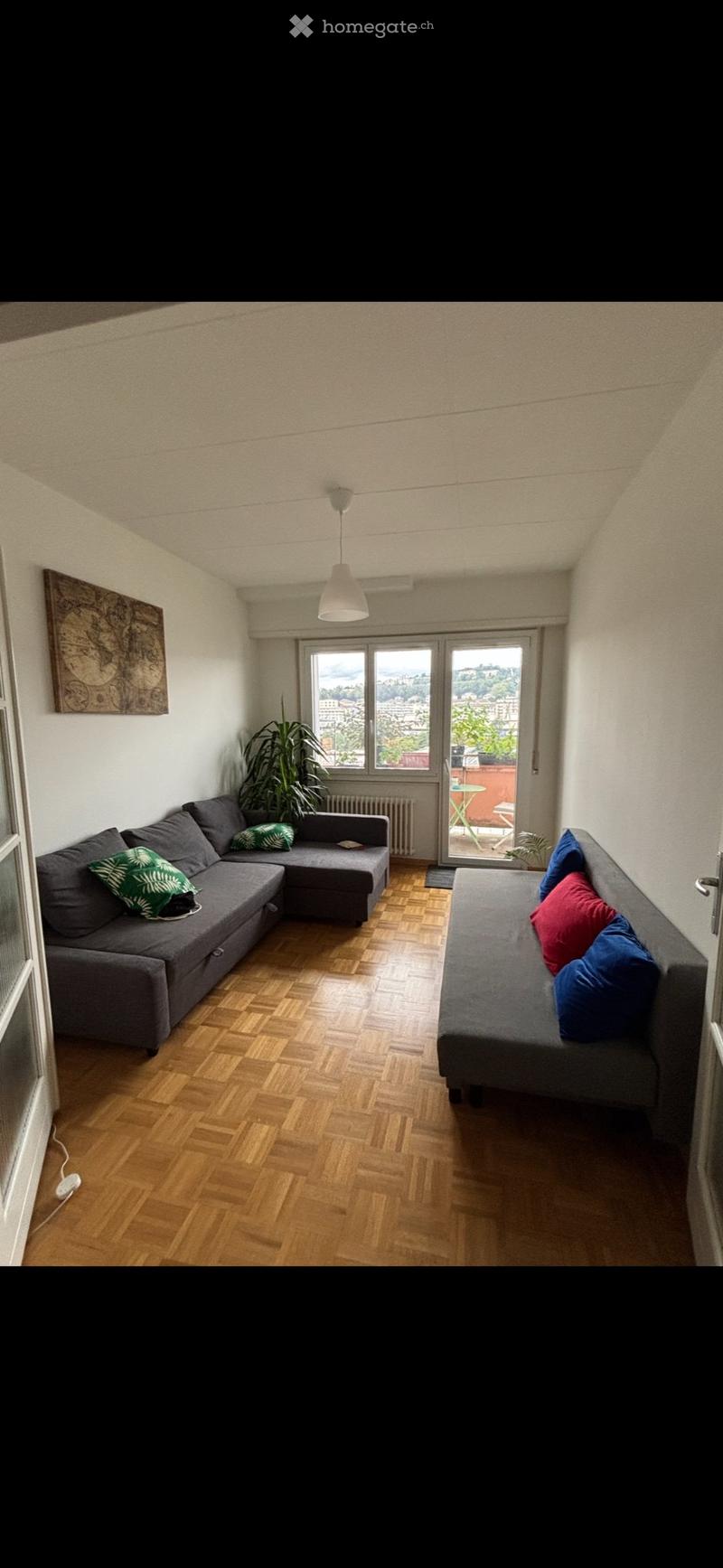 Chambre en colocation 3.5 pièces à Montelly 48 1007 Lausanne (3)