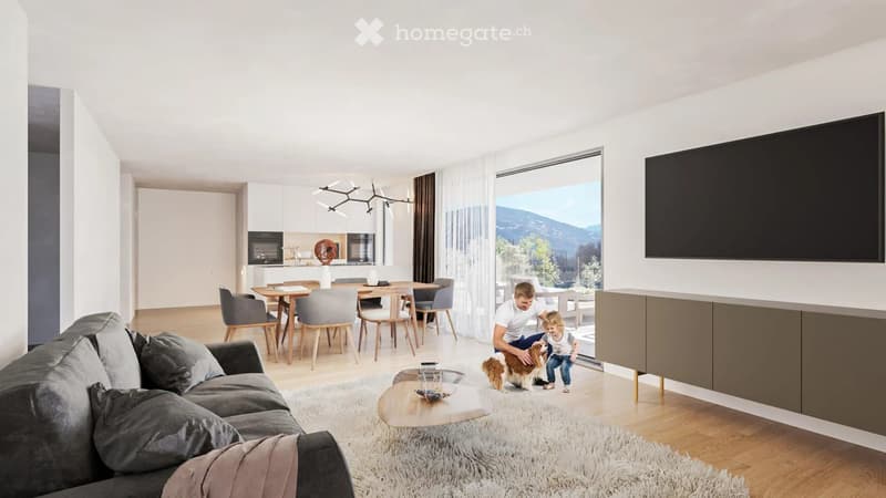 Nouvel Appartement 2.5 pièces au 1 étages (5)