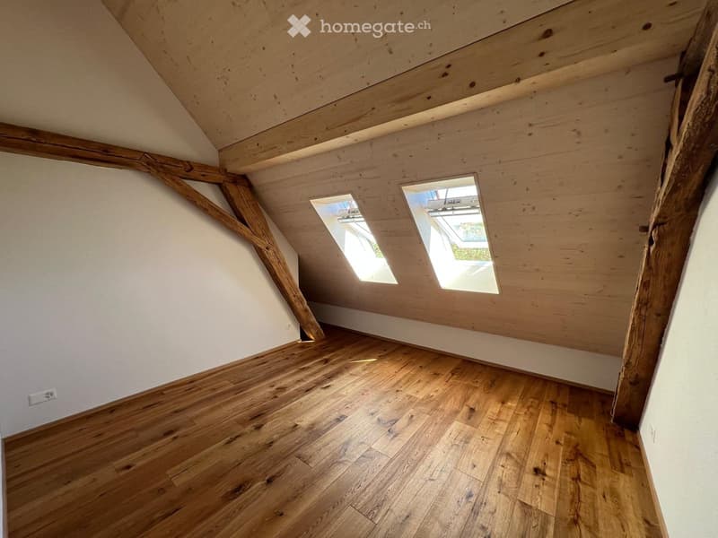 Erstvermietung Dachwohnung im historischen Bauernhaus (3)