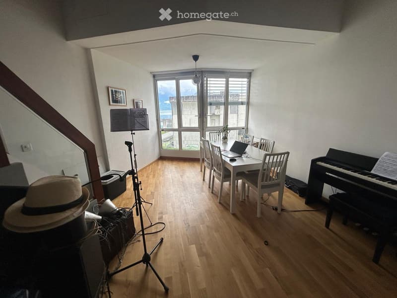Chambre meublée avec salle de bain privative  Vevey centre (4)