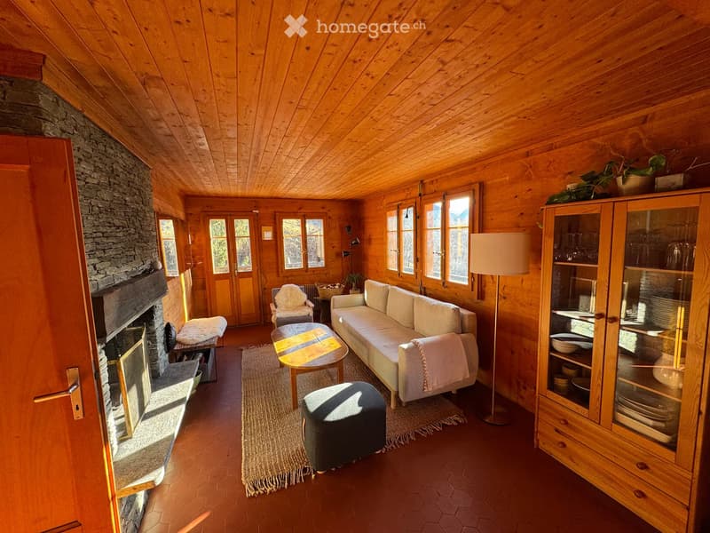 Chalet authentique à louer à St-Luc - Novembre 26 à Avril 27 (2)