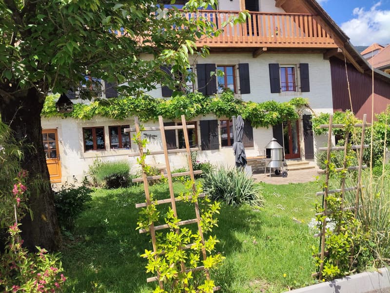 Grand appartement en duplex avec terrasse et jardin (2)