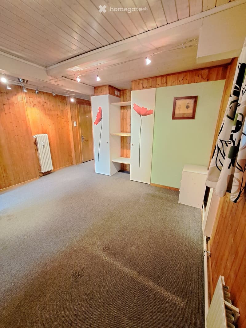 Location petit 2 pièces dans un chalet au centre de Morgins (5)