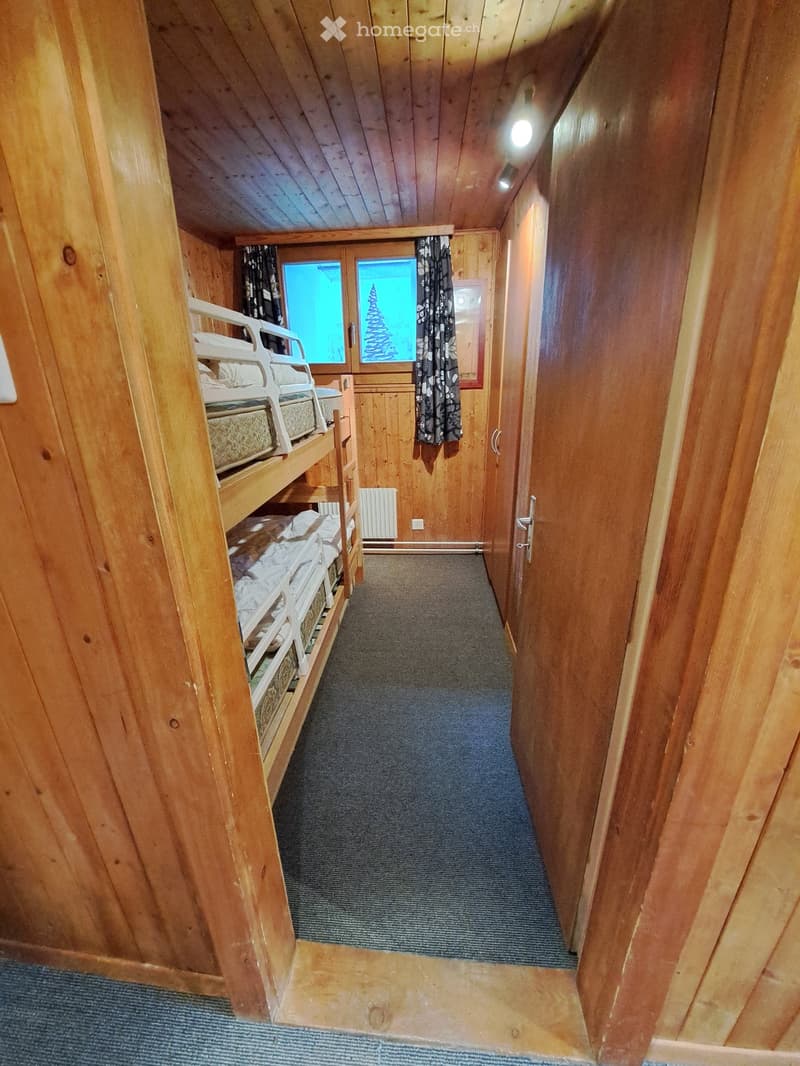 Location petit 2 pièces dans un chalet au centre de Morgins (2)