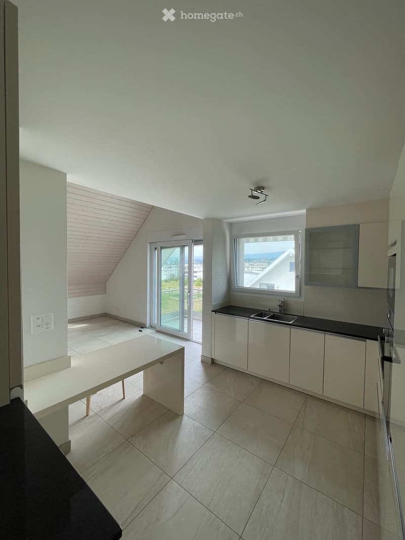 Duplex en attique de 4.5 pièces  vue lac Léman & Jura (5)