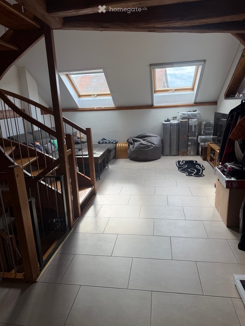 À Louer : Superbe 3.5 pièces en duplex et avec garage. (2)