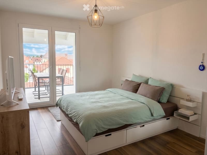 Apparemment lumineux 3.5 pièces avec balcon de 28m2 (3)