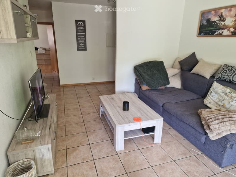 Très bel appartement 3.5p avec pelouse et terrasse à Bramois (3)