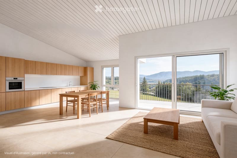 Appartement neuf à louer à Neyruz/FR (2)
