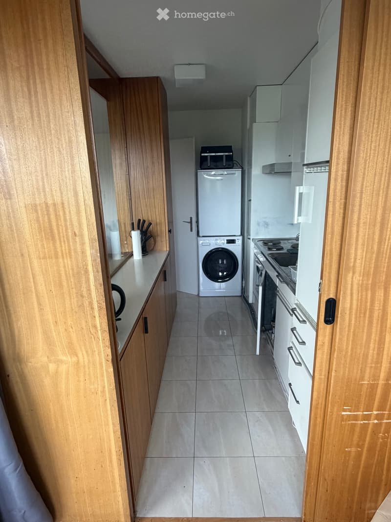 Appartement meublé 2.5 avec vue panoramique (3)