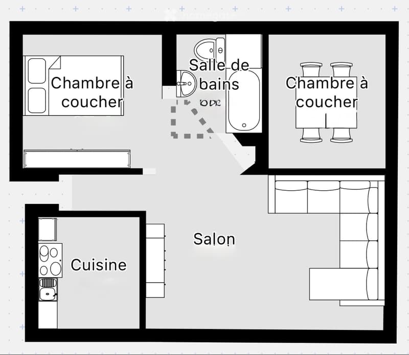 Apparemment 3.5 pièces (1)