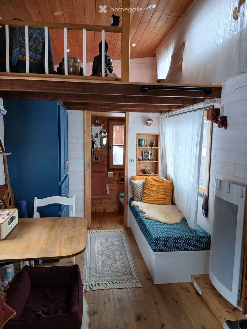 Öko-Tiny House (Fahrnisbaute) mit 531 m2 Permakultur-Garten (3)
