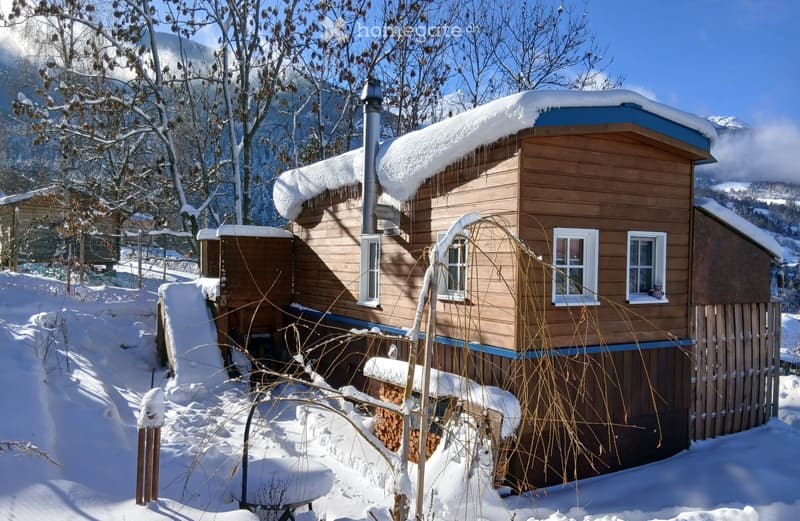 Öko-Tiny House (Fahrnisbaute) mit 531 m2 Permakultur-Garten (1)