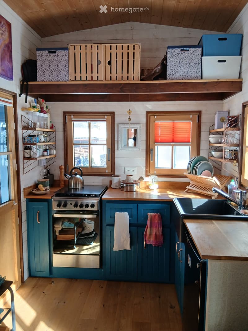 Öko-Tiny House (Fahrnisbaute) mit 531 m2 Permakultur-Garten (2)