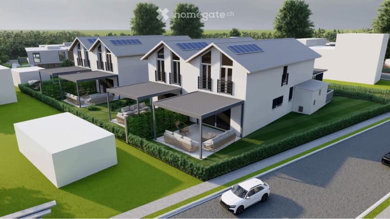 Villa mitoyenne contemporaine  4.5 pièces (2)