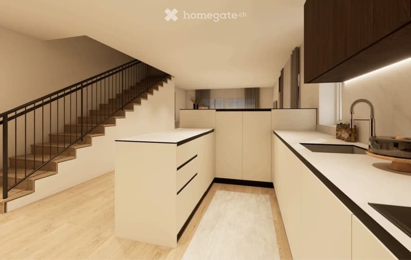 Villa mitoyenne contemporaine  4.5 pièces (4)