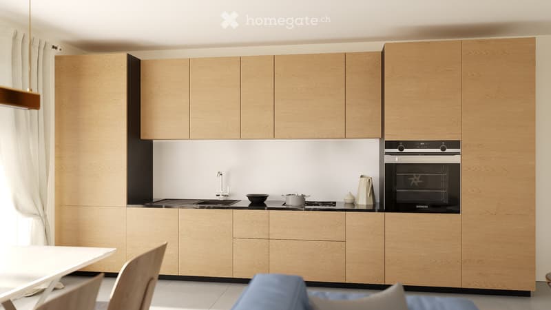 Appartement spacieux 3,5 pces avec terrasse et pelouse (5)