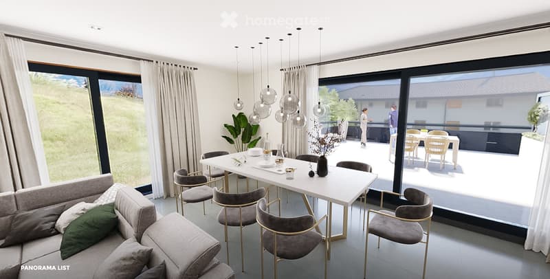 Appartement spacieux 3,5 pces avec terrasse et pelouse (3)