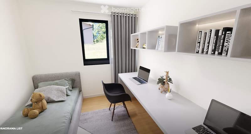 Appartement spacieux 3,5 pces avec terrasse et pelouse (8)