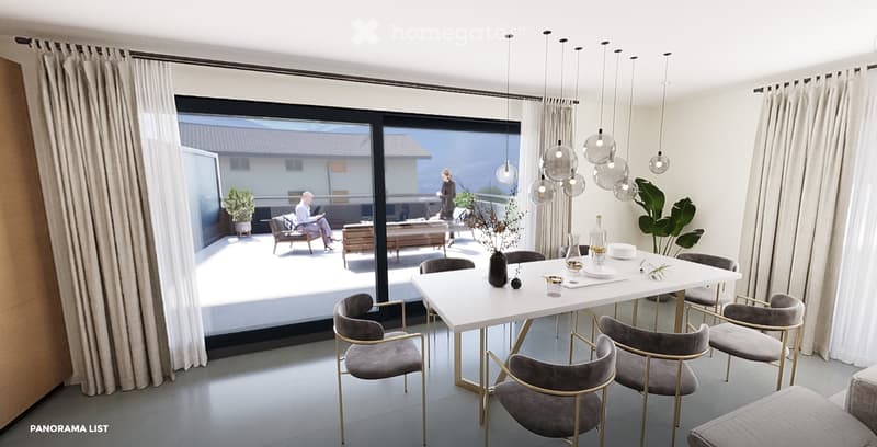 Appartement spacieux 3,5 pces avec terrasse et pelouse (2)