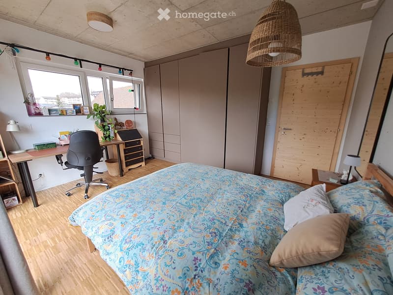 Chambre meublée avec place de parc intérieure à Châtel (2)