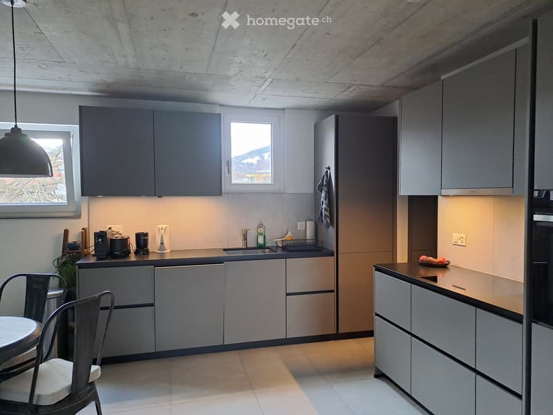 Chambre meublée avec place de parc intérieure à Châtel (5)