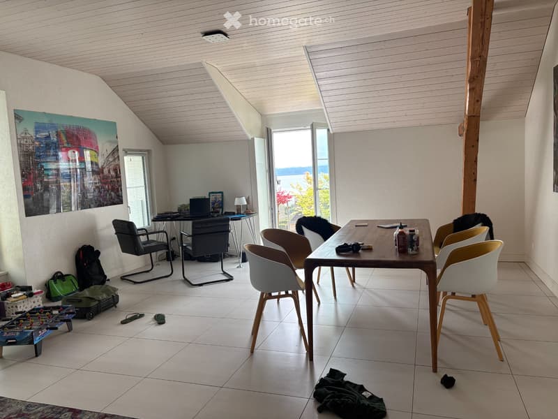 Super appartement - avec vue sur le lac - rue de la Côte. (2)