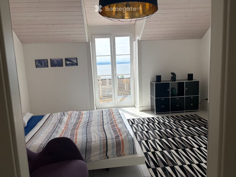 Super appartement - avec vue sur le lac - rue de la Côte. (5)