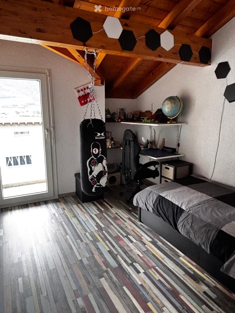 Saillon, 4,5 pces en duplex entièrement rénové (4)