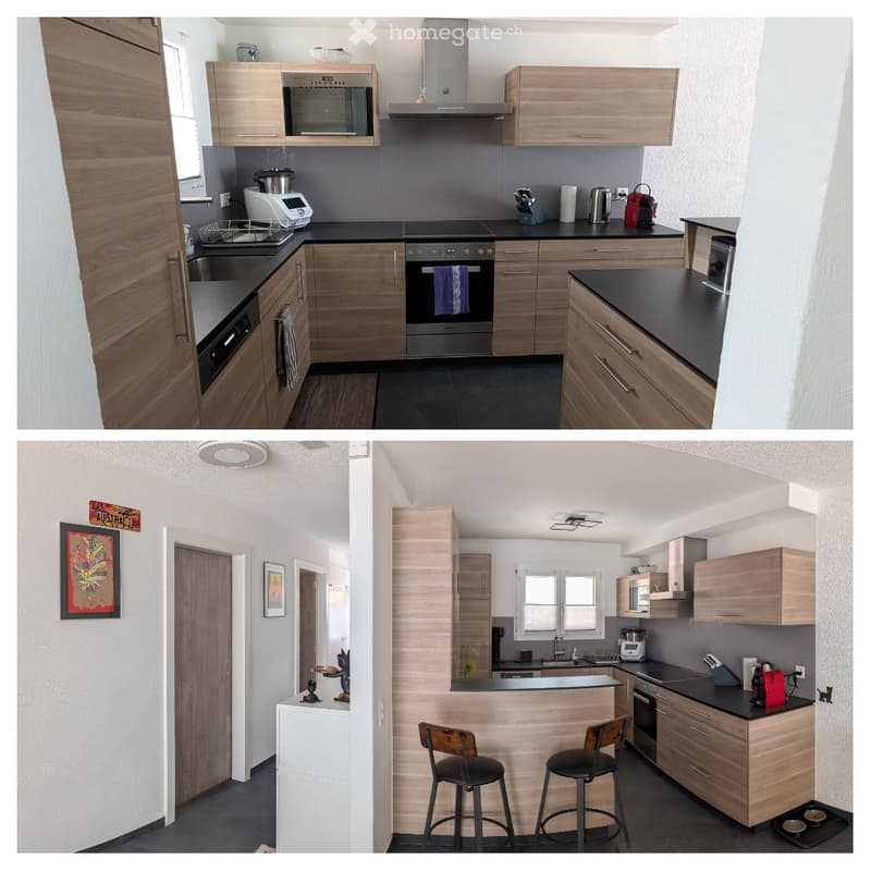 Saillon, 4,5 pces en duplex entièrement rénové (2)