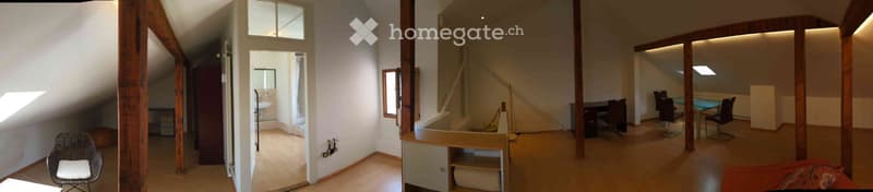 Möblierte Einzimmer-Mansardenwohnung im Quartier Breite (4)