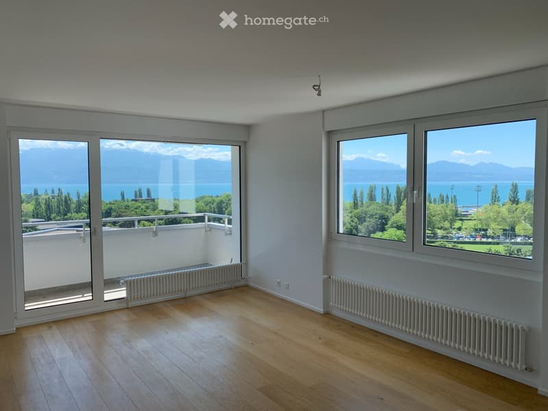 Haut standing, vue exceptionnelle sur le lac et les montages (2)