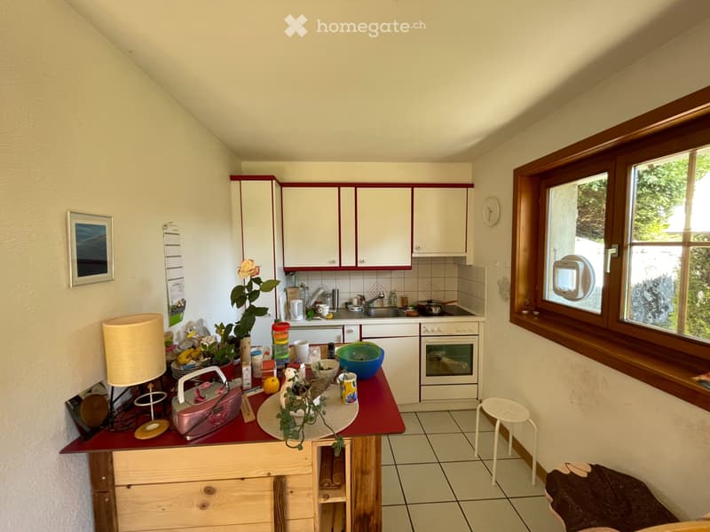 Studio meublé avec jardin et place de parc à Pringy/Gruyères (3)