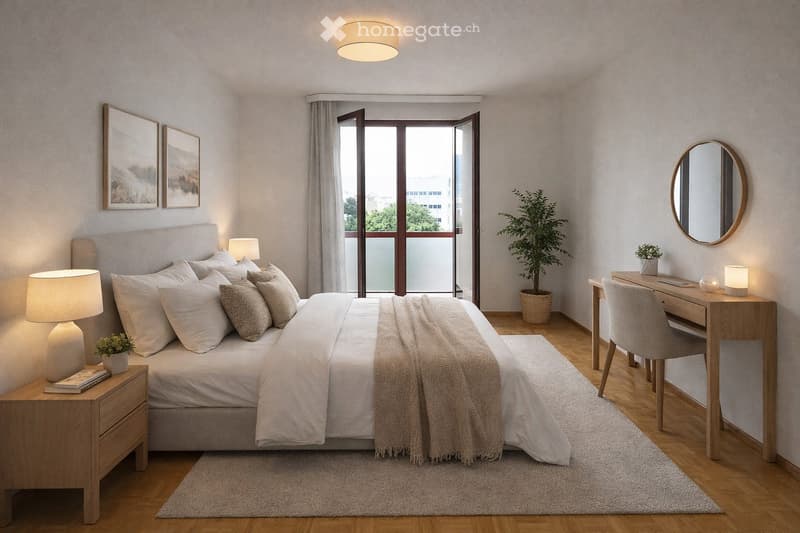 Bell'appartamento all'ultimo piano con stupenda vista lago! (3)