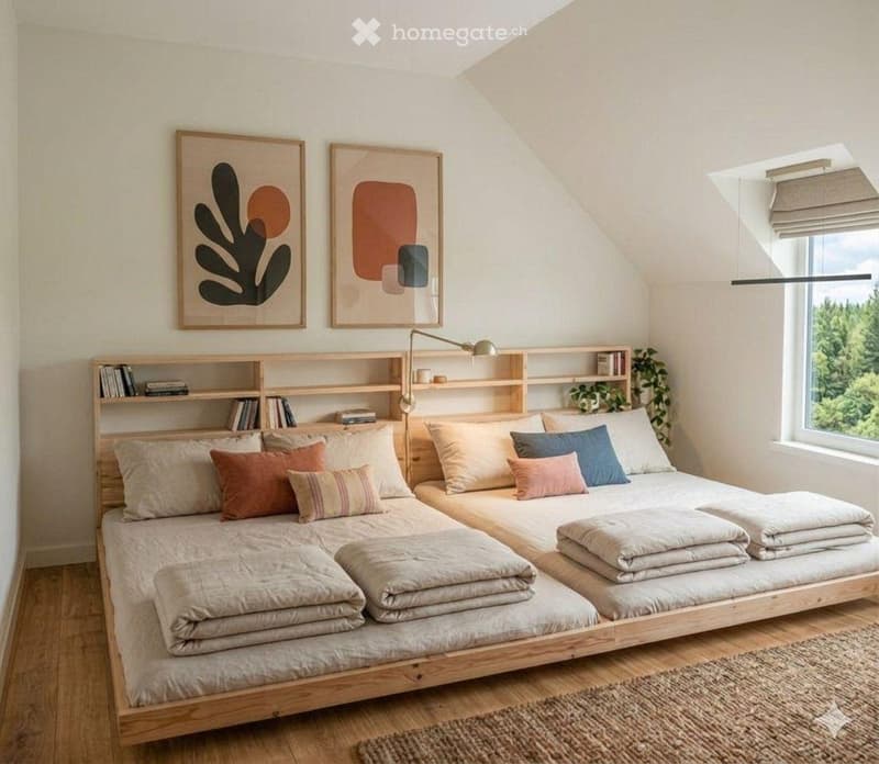 Appart 3pces récent à Vullierens/Morges avec balcon (11)