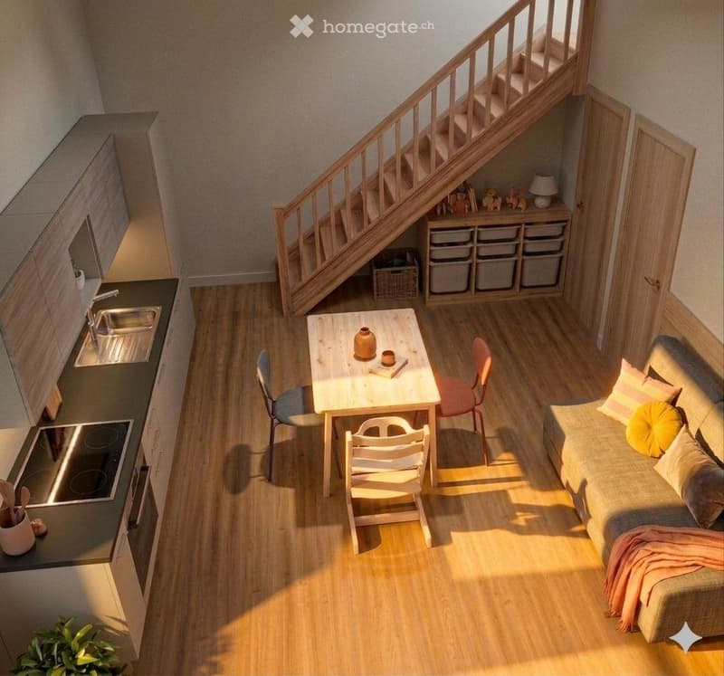 Appart 3pces récent à Vullierens/Morges avec balcon (10)