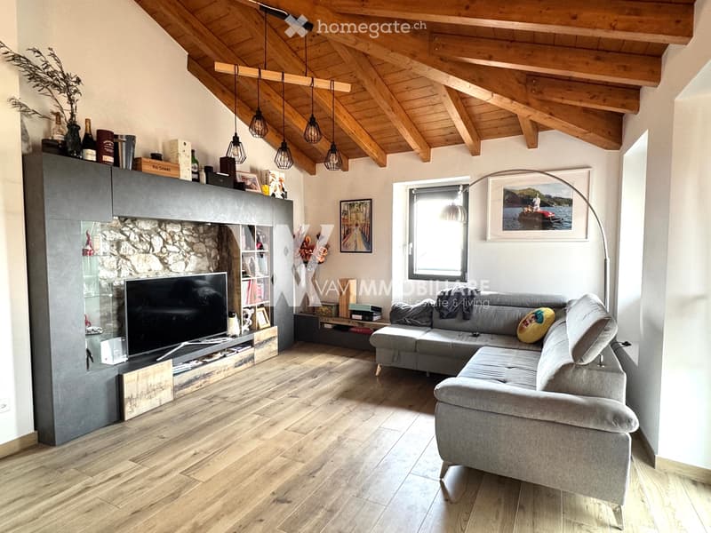 BESAZIO: APPARTAMENTO 4.5 LOCALI DUPLEX IN CORTE (2)