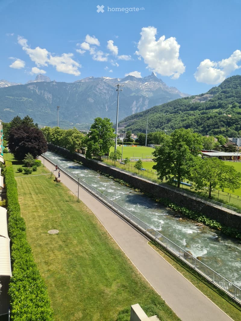 Magnifique appartement 4 pièces 1/2 au bord de la Vièze ! (2)
