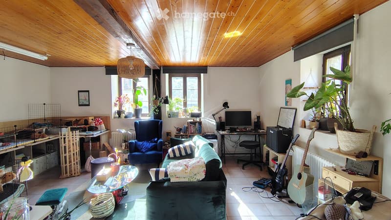 Spacieux 2,5p de 80m2 avec jardin et place de parc (3)