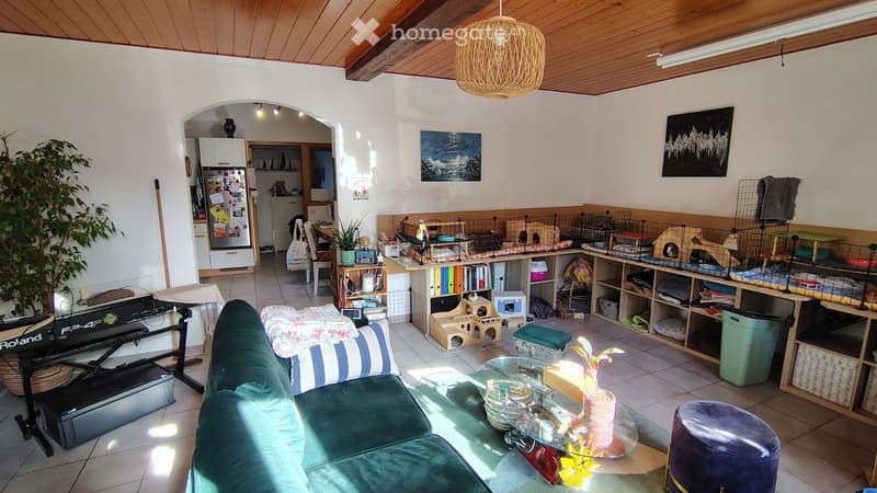 Spacieux 2,5p de 80m2 avec jardin et place de parc (2)