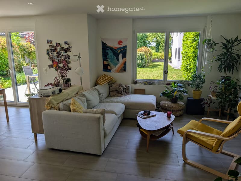 Appartement moderne&calme avec jardin de 3,5 pièces à Denens (3)