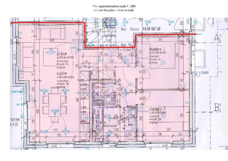 Appartement moderne&calme avec jardin de 3,5 pièces à Denens (5)