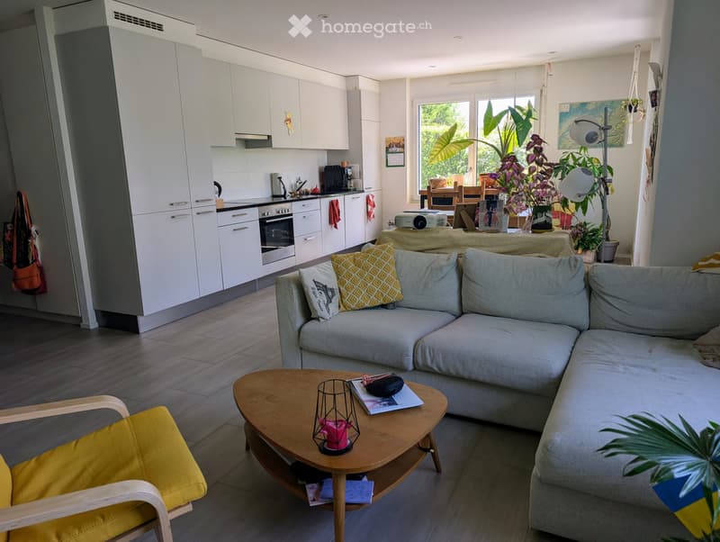 Appartement moderne&calme avec jardin de 3,5 pièces à Denens (2)