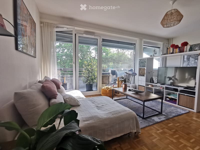 Appartement 1p environ 30 m² grand balcon filant, 6ème étage (2)