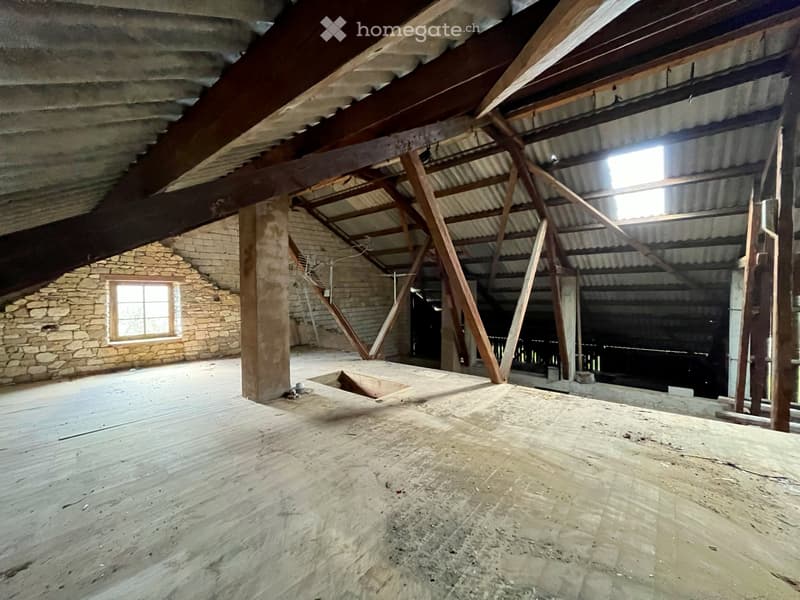 Charmante ancienne ferme à Bure (JU), terrain de 1520 m2 (3)