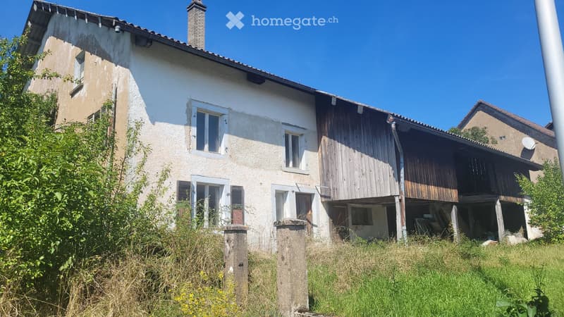 Charmante ancienne ferme à Bure (JU), terrain de 1520 m2 (2)